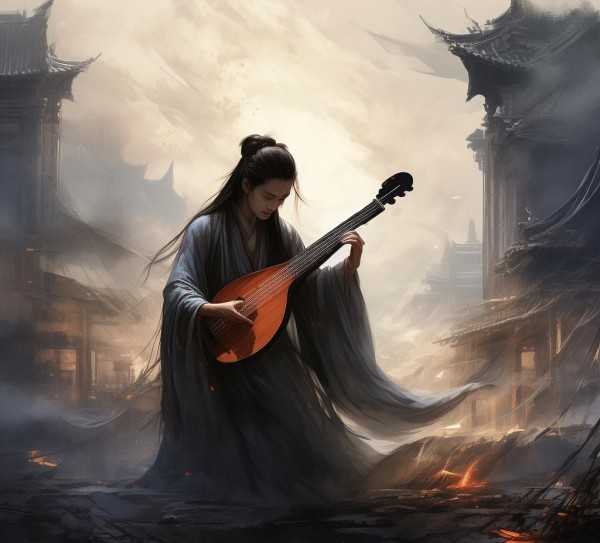 千古绝唱琵琶行，穿越时空的琵琶传奇与感人背后,千古绝唱琵琶行，穿越时空的琵琶之声，探寻原文背后的感人故事,魅力,诗意,第1张