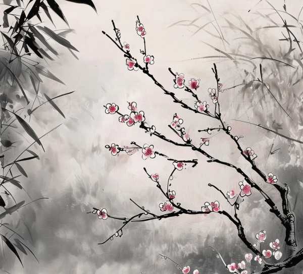 梅花风华独秀，经典诗句撷英,梅花诗句经典名句，千年风华，一枝独秀,梅花,诗句,第1张