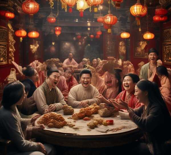 成语接龙盛宴，传承智慧，共享乐趣,锵锵成语接龙，传承智慧，乐在其中—一场别开生面的成语盛宴,成语接龙,第1张