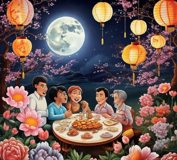 月圆花好，佳节共赏——元宵节的诗意瞬间,月圆花好，元宵佳节——那些关于元宵节的美好句子,魅力,画卷,温暖,第1张