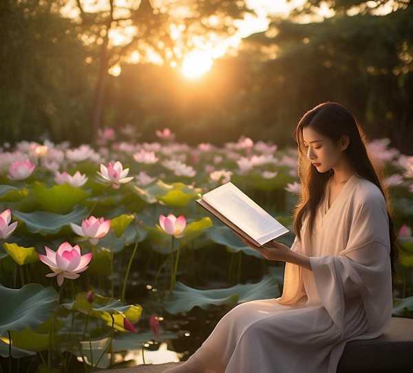 品读爱莲说，感悟莲花之美的哲理内涵,爱莲说原文解读与心灵感悟,人生哲理,心灵,第1张