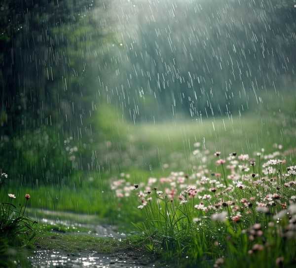 春雨细语，大自然的温柔赞歌,细雨如丝，润物无声—春雨的温柔颂歌,诗意,画卷,智慧,第1张