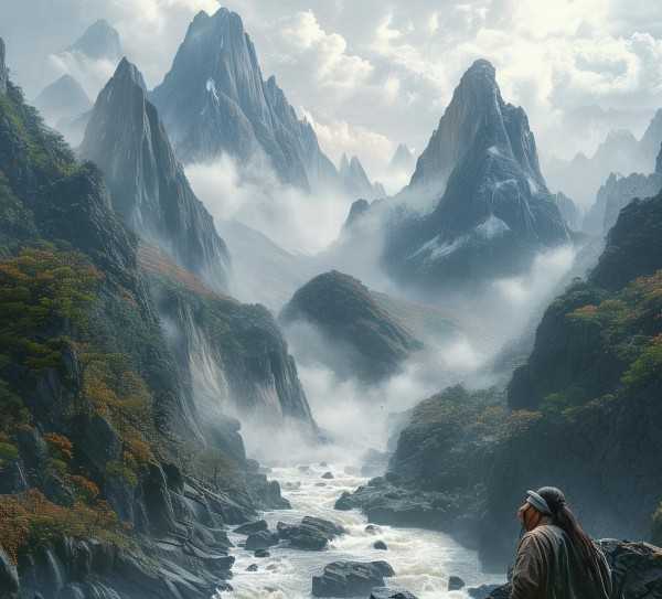 蜀道难，山水奇观与人生感悟的千古绝唱,蜀道难—千古绝唱的山水奇观与人生感悟,魅力,智慧,第1张