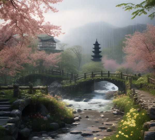 春雨润心，诗意盎然——春雨句子集锦,春雨绵绵，诗意盎然的句子集锦,诗意,温暖,第1张