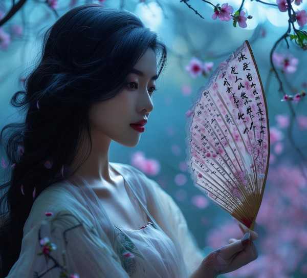 桃花扇里的诗意人生，古典诗词中的情感瑰宝,桃花扇名句，古典诗词中的情感瑰宝,魅力,人生哲理,第1张
