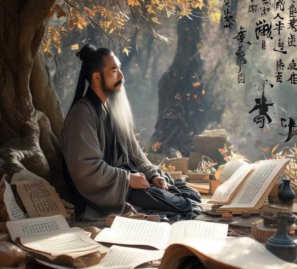 古韵流转，时空对话中的语言艺术之旅,古文句子的韵味与魅力，穿越时空的语言艺术之旅,魅力,智慧,画卷,第1张