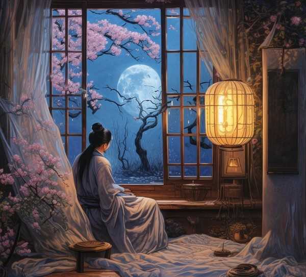 古典诗词里的浪漫帐中香，生活意境的细腻描绘,帐中香，古典诗词中的浪漫意境与生活探索,魅力,智慧,诗意,第1张