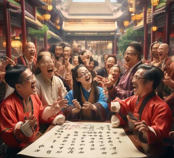 成语接龙乐章，睽见传承新篇,成语接龙趣事，睽成语的传承与创新,魅力,智慧,成语接龙,第1张