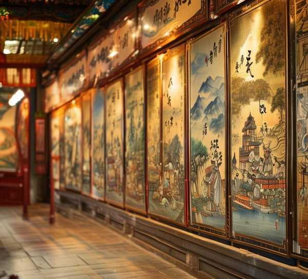 成语接龙趣味绘，文化传承乐满园,成语接龙画中寻，文化传承乐无穷,魅力,智慧,成语接龙,第1张