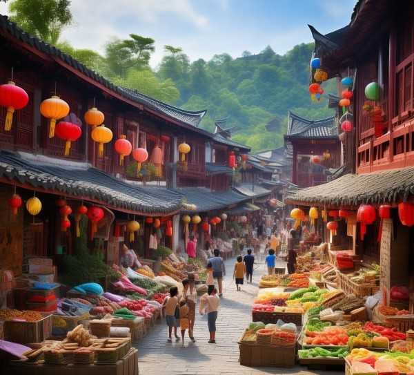 杜浦古镇，斑斓色彩中的千年风情画卷,杜浦，一个充满色彩的古镇故事,传奇,故事,文化底蕴,第1张