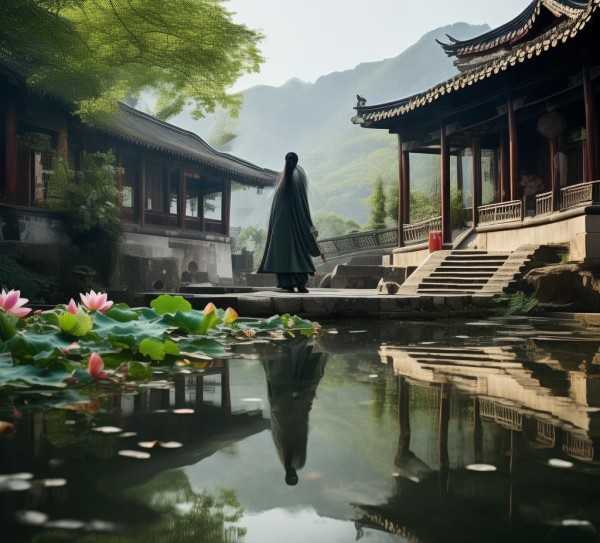 禅院古韵，题破山寺后禅院的人生哲理探寻,题破山寺后禅院，探寻古韵禅意，感悟人生哲理—原文及翻译赏析,心灵,人生哲理,第1张
