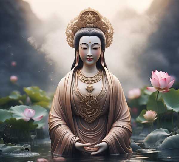 慈悲智慧之光，观音菩萨的传奇故事,观音菩萨传奇故事，慈悲为本，智慧为用,智慧,传奇,故事,第1张