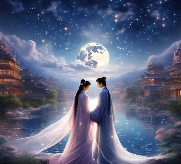 七夕时空之旅，解码古代浪漫传说,穿越时空的浪漫，七夕故事中的关键词解析,魅力,故事,文化底蕴,第1张