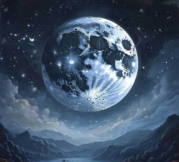 月华映诗韵，月亮诗词名句精选,月华如练，诗意绵长—月亮的诗词名句赏鉴,诗意,心灵,诗句,第1张