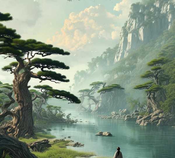 王维山水诗中的禅意流淌，自然与禅宗意境的完美融合,王维山水诗中的名句解析，自然与禅意的完美融合,魅力,智慧,心灵,第1张